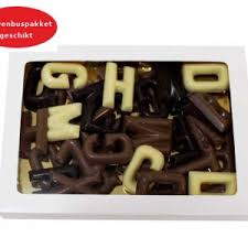 kleine chocoladeletters