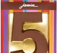 jamin chocolade letters