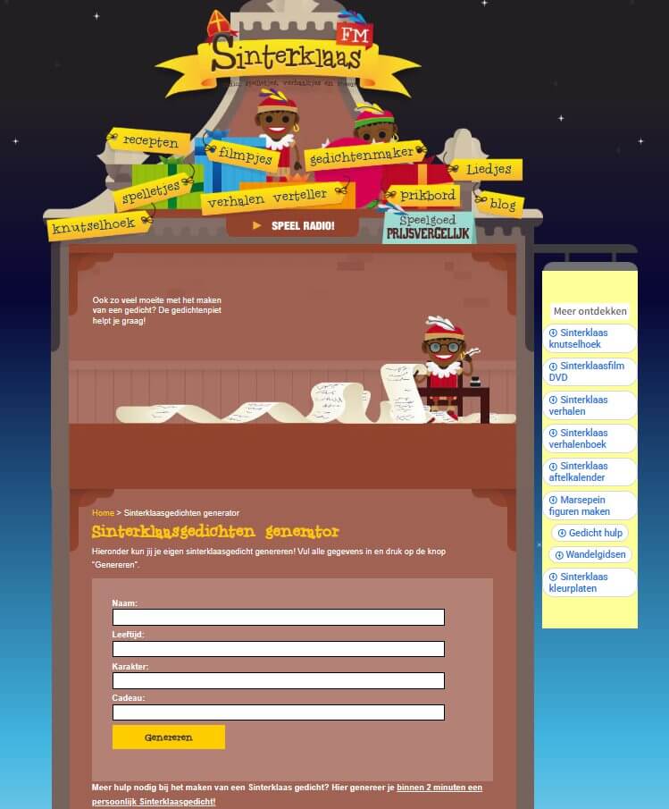 gratis sinterklaasgedichten