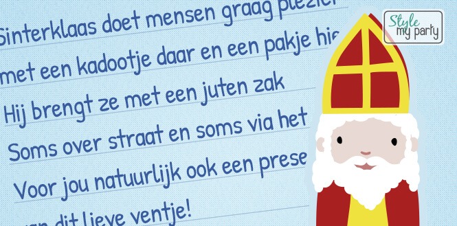 sinterklaas gedichten