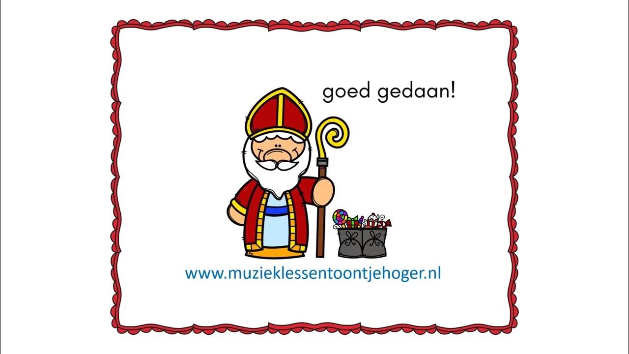 thema sinterklaas peuters