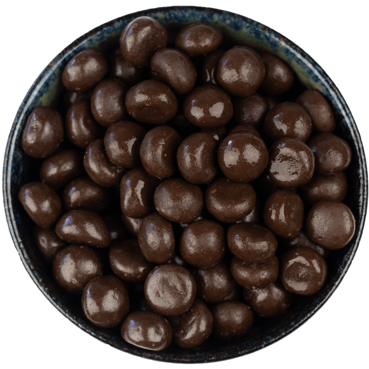 pepernoten met chocolade