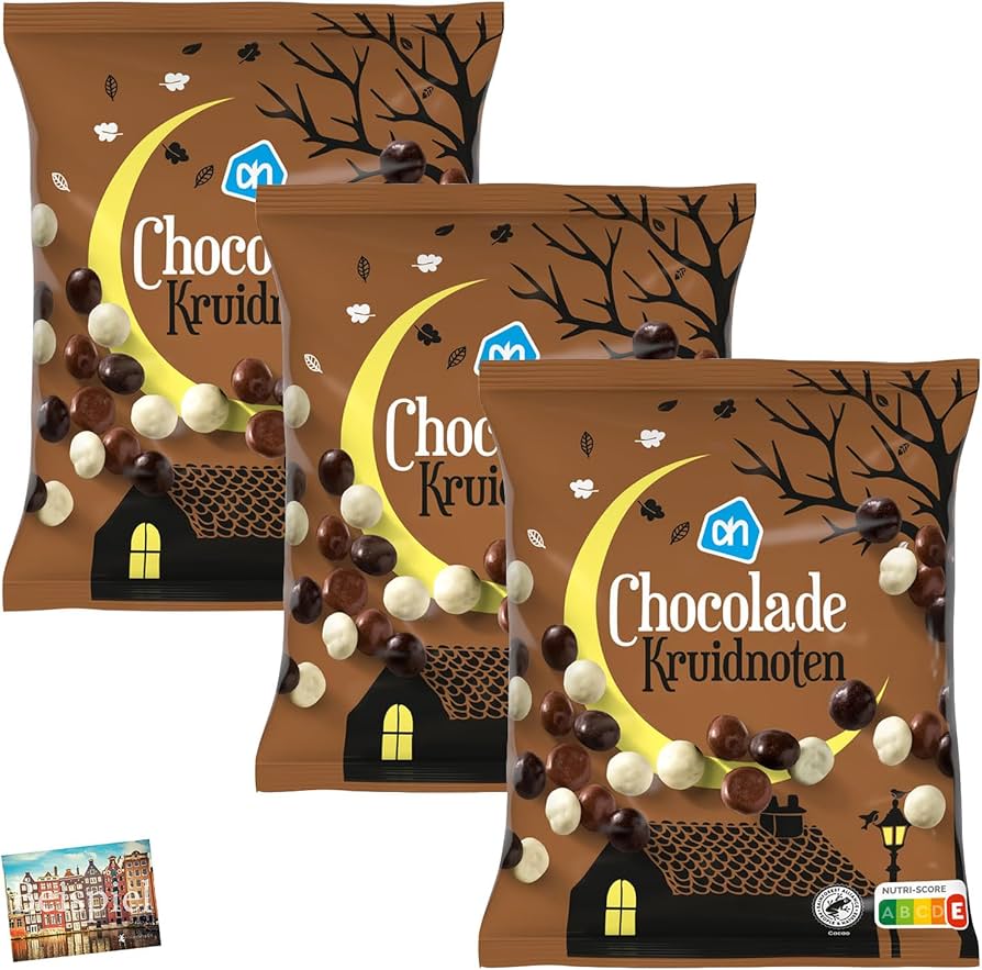 kruidnoten met witte chocolade