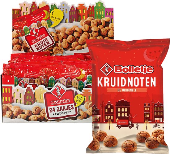 mini zakjes pepernoten